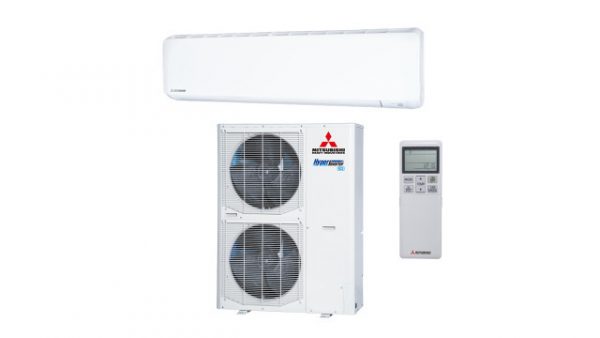 MHI Wall Mounted c/w Built In WIFI 10.0kW R32 Hyper Inverter 3ph White