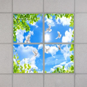 Sunny Treetops LED Ceiling Light Panel