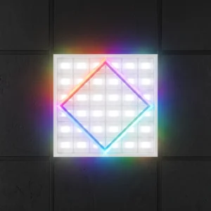 Diamond Frame LED Panel Light | Multicolour