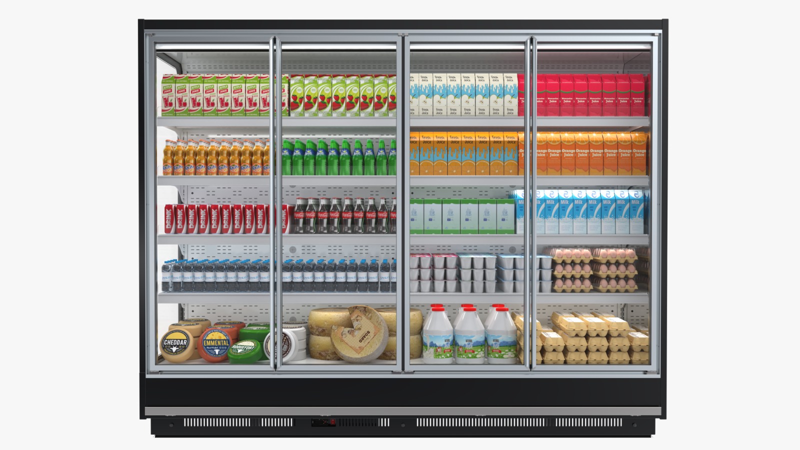 CoolOcean Remote Multideck Chiller With Door 2500 mm