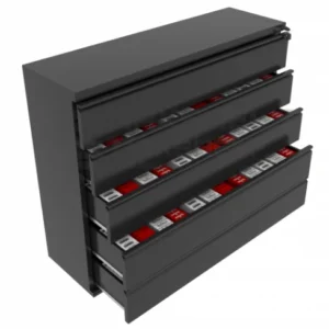 Under Counter Cigarette Cabinet + Pusher 100mm